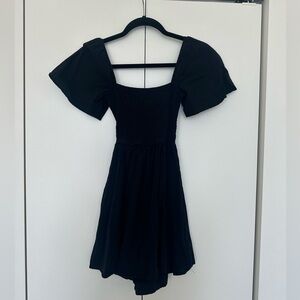 Princess Polly Short Black Sundress